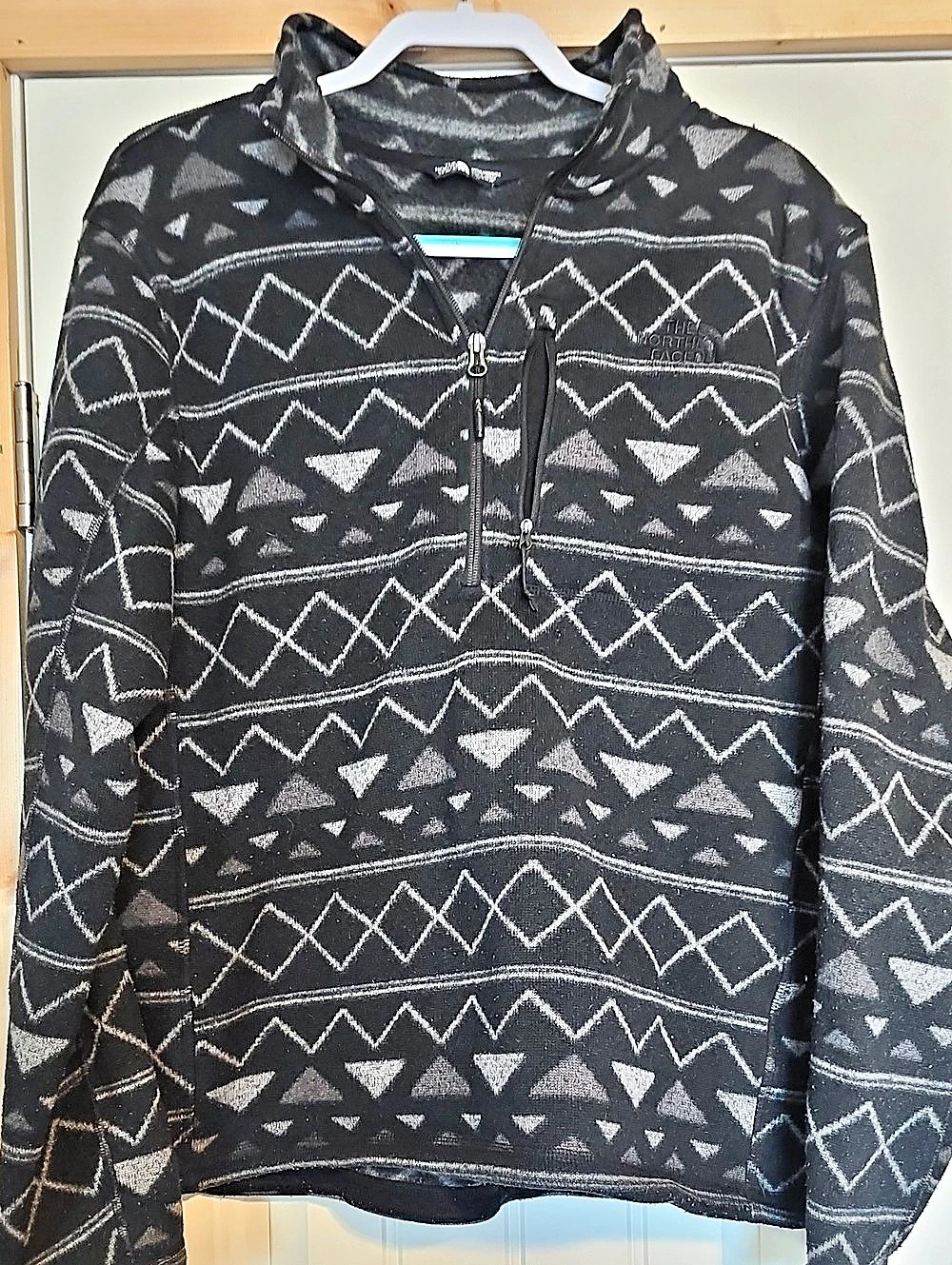 The North Face Men's Geometric Fleece Pullover Large
